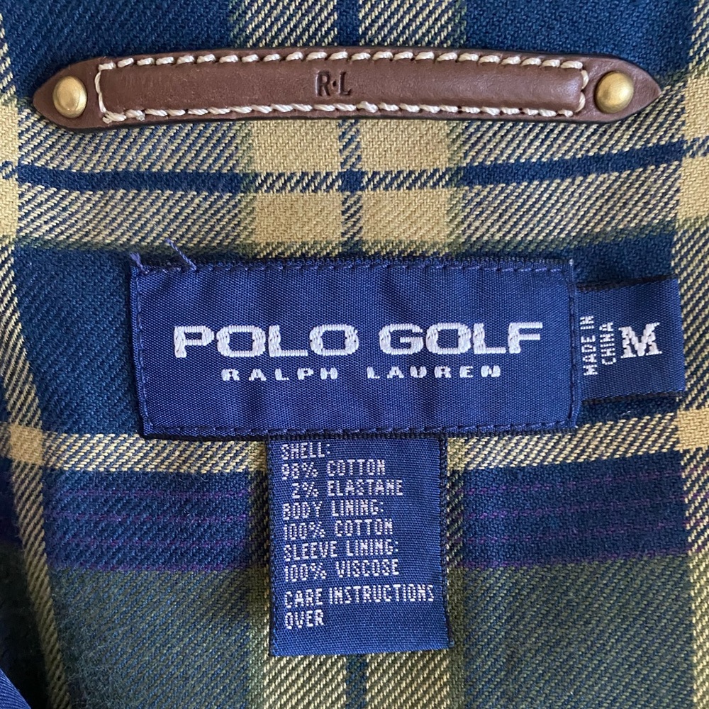 EUC Mens Polo Ralph Lauren Golf Jacket | Medium - Picture 4 of 5